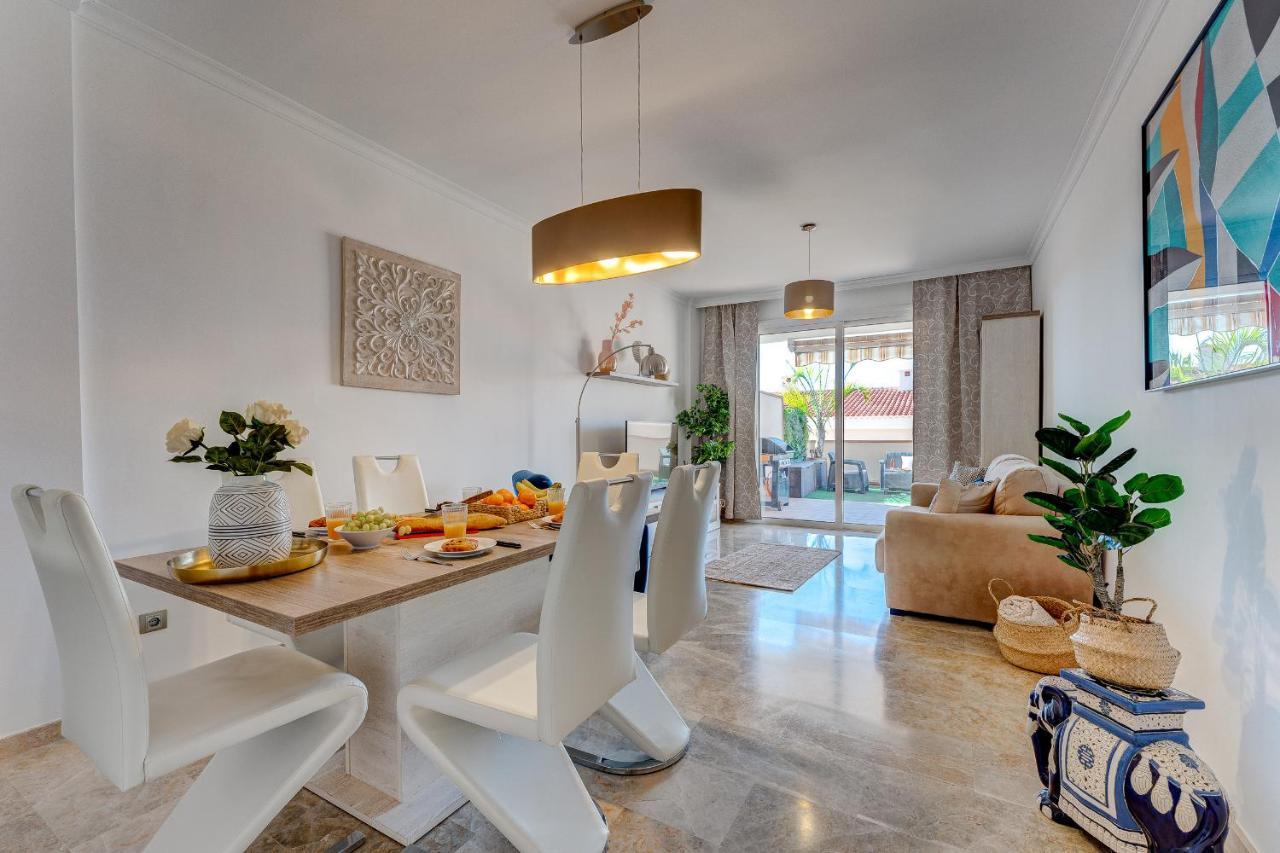 Modern Apartment With Large Terrasse, Bbq, Fast Wifi, 2 Pools Puerto de Santiago  Extérieur photo